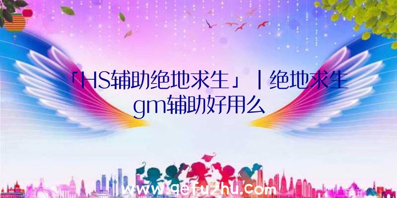 「HS辅助绝地求生」|绝地求生gm辅助好用么